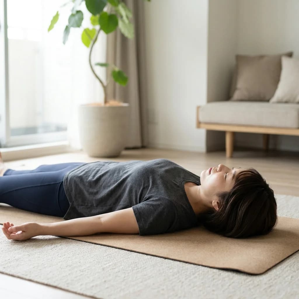 ヨガインストラクター資格の費用比較を調べる女性